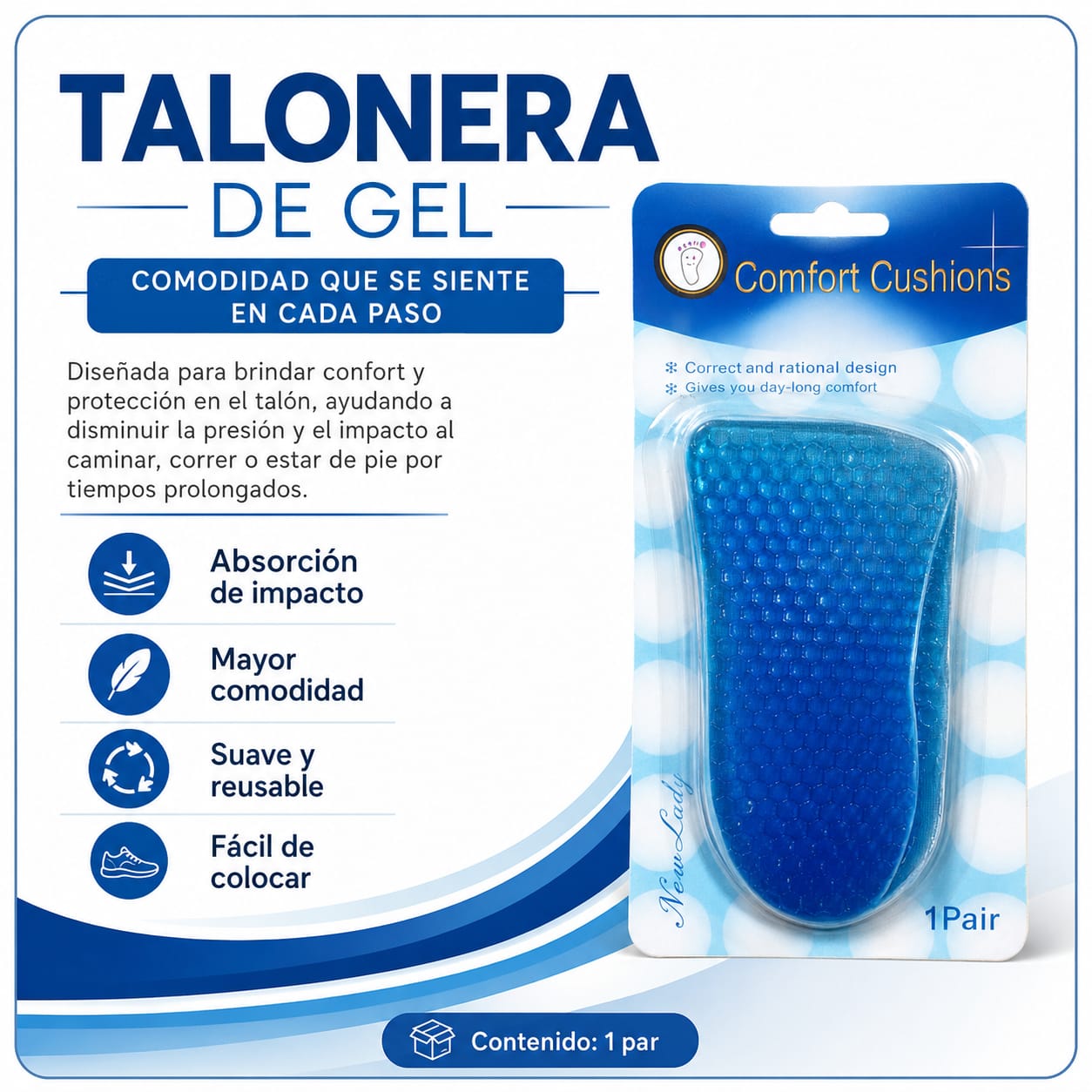 TALONERA DE GEL